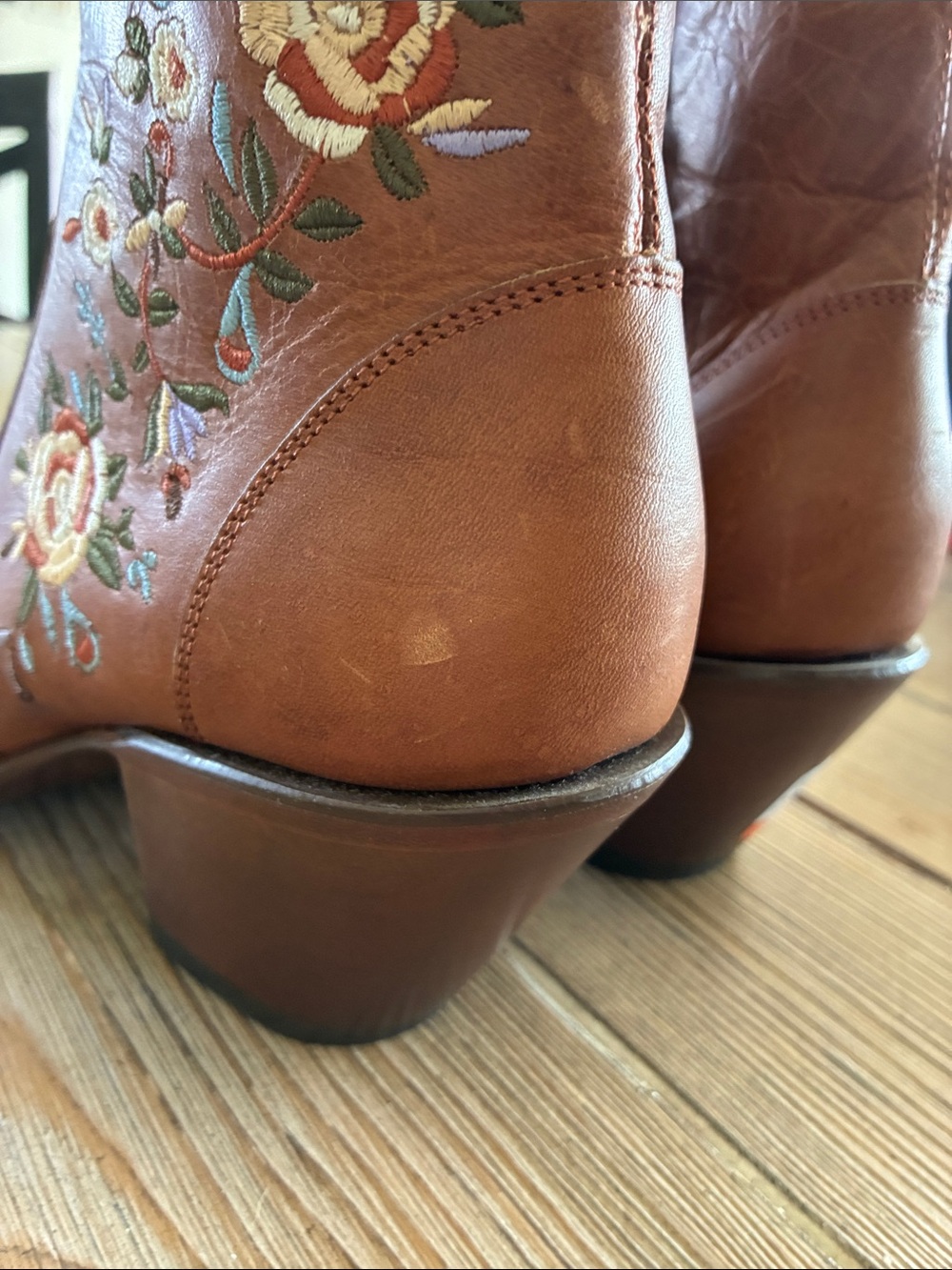 Shyanne Millie Floral Embroidered Booties - Picture 7 of 13